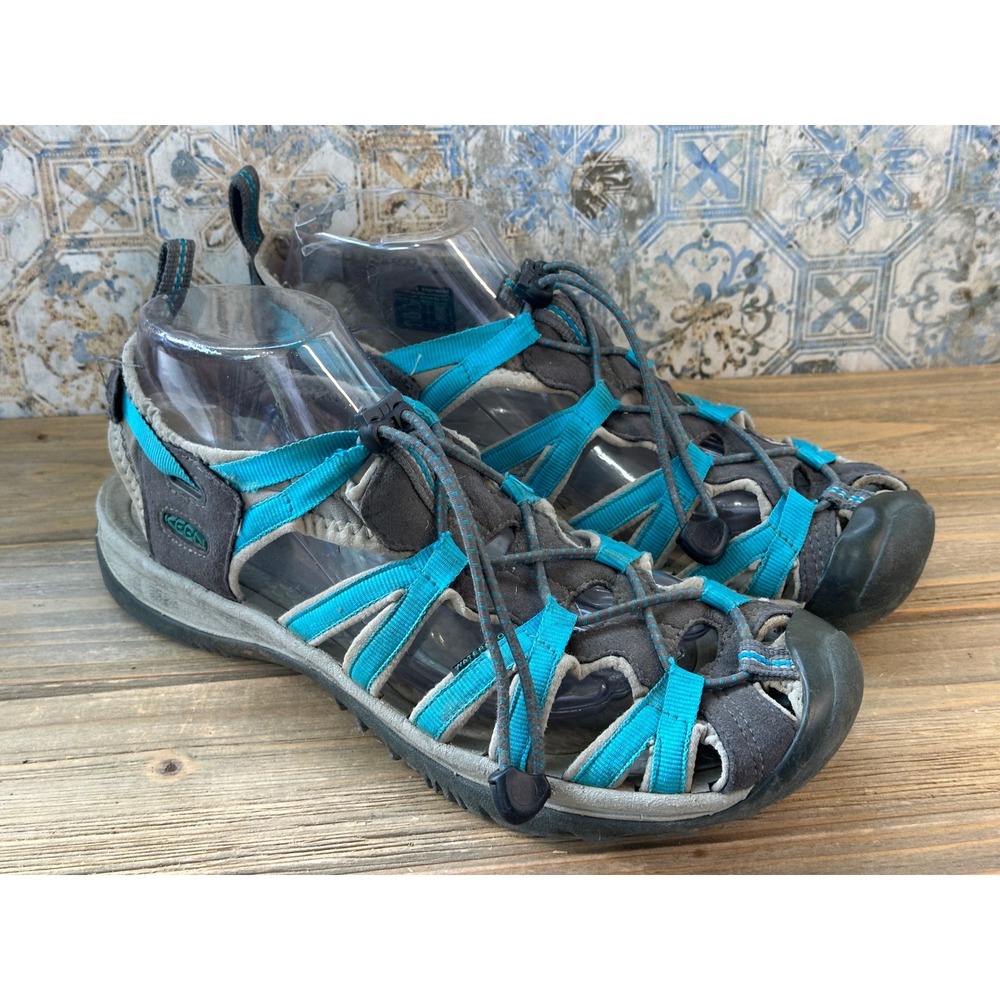 Keen Whisper Hiking Sandals Water Shoes Womens 10 Aqua